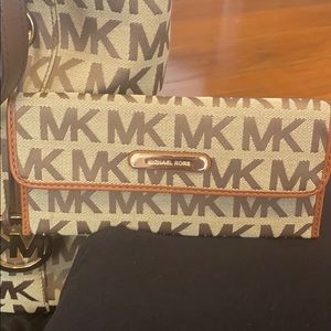 Michael Kors monogram wallet